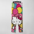 thumbnail image 4 of Hello Kitty Womens Comfy Pajama PJ Pants Lounge Pants Sleepwear Drawstring PJ Bottoms Pants, 4 of 7