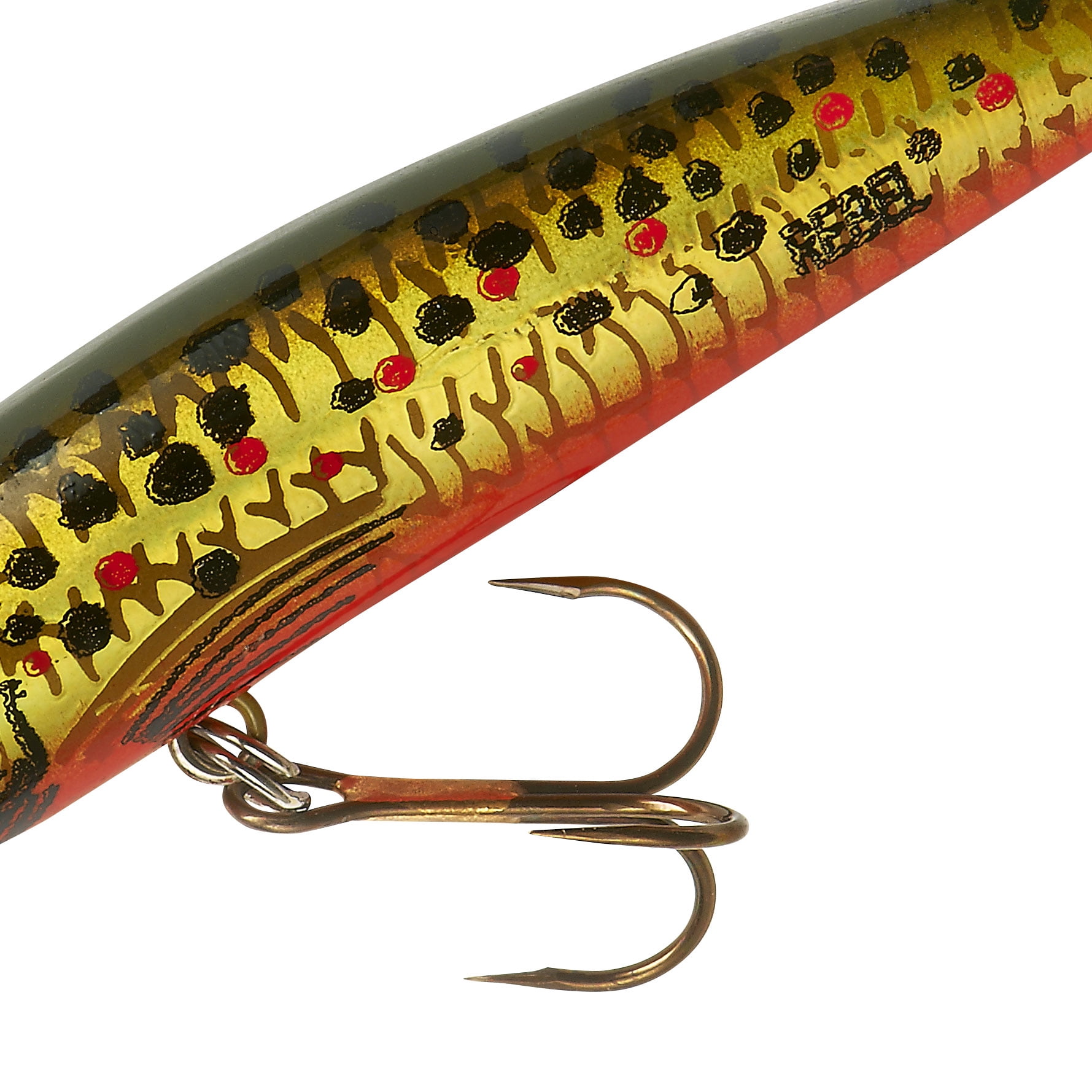Rebel Track Down Ghost Minnow Slow Sinking Brown Trout 2 1/2" 1/8 oz.