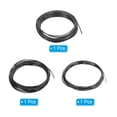 thumbnail image 3 of Uxcell 1/1.5/2mm Bonsai Training Wire Floral Wire Stems Anodized Aluminum Tree Wire 16.4 Feet Total Black 3 Roll, 3 of 6