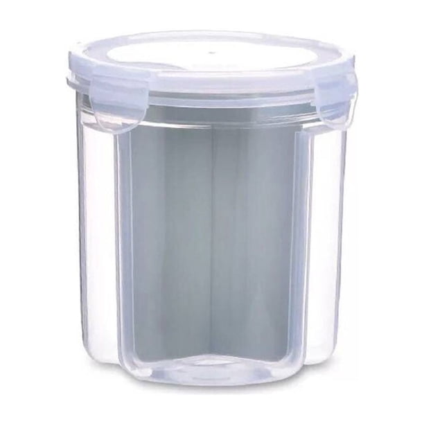 Billuyoard Caja de almacenamiento de para cocina, contenedor de cereales, alimentos, frijoles, gabinete, organizador de sellos Organizadores de utensilios de cocina verde 13.5*14.5*11.5 cm