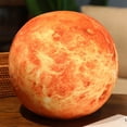 thumbnail image 5 of Planet Toys, 6.7" Planet Pillow Faux Round Doll, Space Planet Stuffed Plush Toy, Plush Educational Science Model Pillow for Children's Solar System Learning, 5 of 6