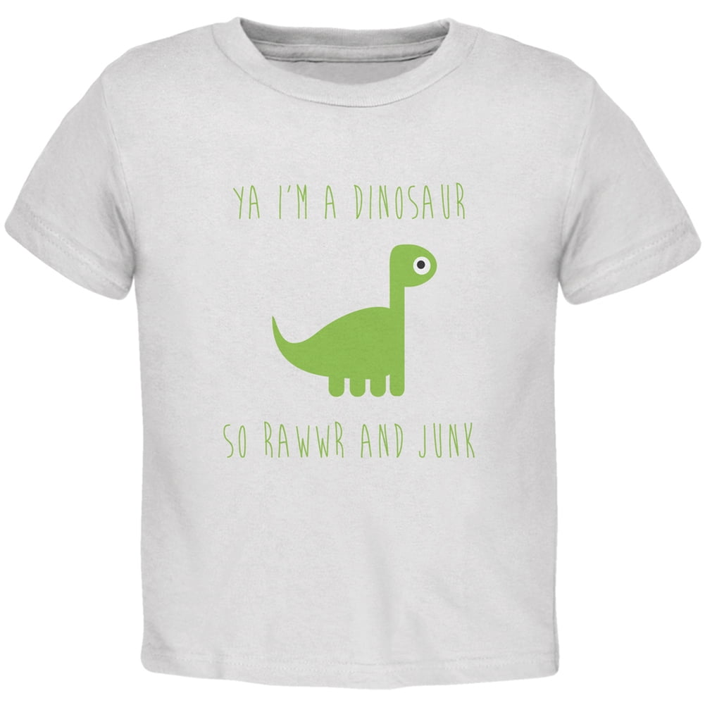 Brachiosaurus White Toddler T-Shirt 