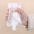 thumbnail image 5 of Reusable Plastic Pouches, Versatile Liquid Carriers for Picnics and Outings, Travel for Toiletries, Squeeze Bulk Pouches, Refillable Containers for Shampoo Conditioner Lotion Soap Liquids (100ml), 5 of 5