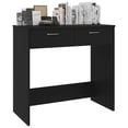 thumbnail image 3 of vidaXL Desk Black 80x40x75 cm Engineered Wood, 3 of 4