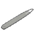 thumbnail image 3 of 14" Chainsaw Guide Bar with 2 Replacement Chains Compatible with Stihl 017 MS170 MS171 MS180 MS230 MS250, 3 of 5