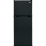 GE GPE12FGKBB 12 Cu. Ft. Black Top Freezer Refrigerator