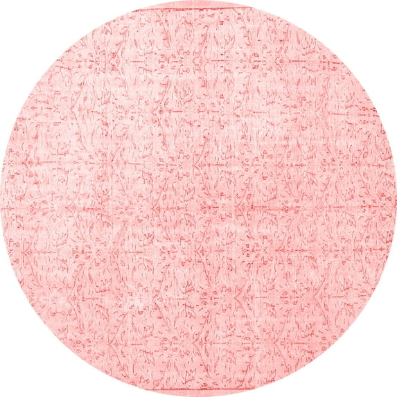 Ahgly Company Indoor Round Persian Red Traditional Area Rugs, 6' Round