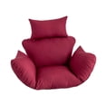thumbnail image 3 of koolsoo Coussin de Chaise Oeuf Coussin de Siège Suspendu pour Famille Balcon Extérieur Rouge, 3 of 8