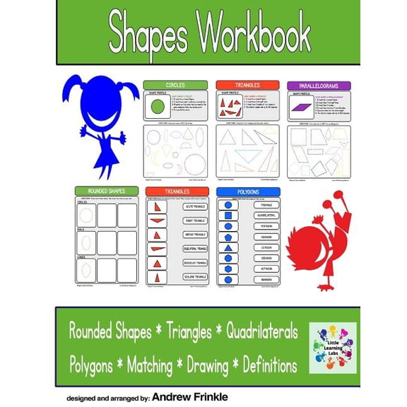 Little Learning Labs Basic Skills Shapes Workbook, Book 3, (Paperback)