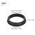 thumbnail image 2 of Unique Bargains Support de Illet en Caoutchouc Dia 3-11/16 Pieds (93.6mm) Rond Type T pour Protection des Fils, 2 of 5