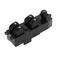 thumbnail image 1 of Interruptor de ventana eléctrica Unique Bargains No.96269354 para el lado del conductor delantero izquierdo para Daewoo Nubira 1993-1997 Negro, 1 of 7