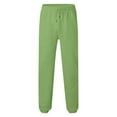 thumbnail image 6 of MSJUHEG Sweatpants Mens Sweatpants Mens Autumn Winter High Street Loose Sports Outdoor Running Sweater Pants Trousers Solid Pants Men'S Pants Green Xl, 6 of 6