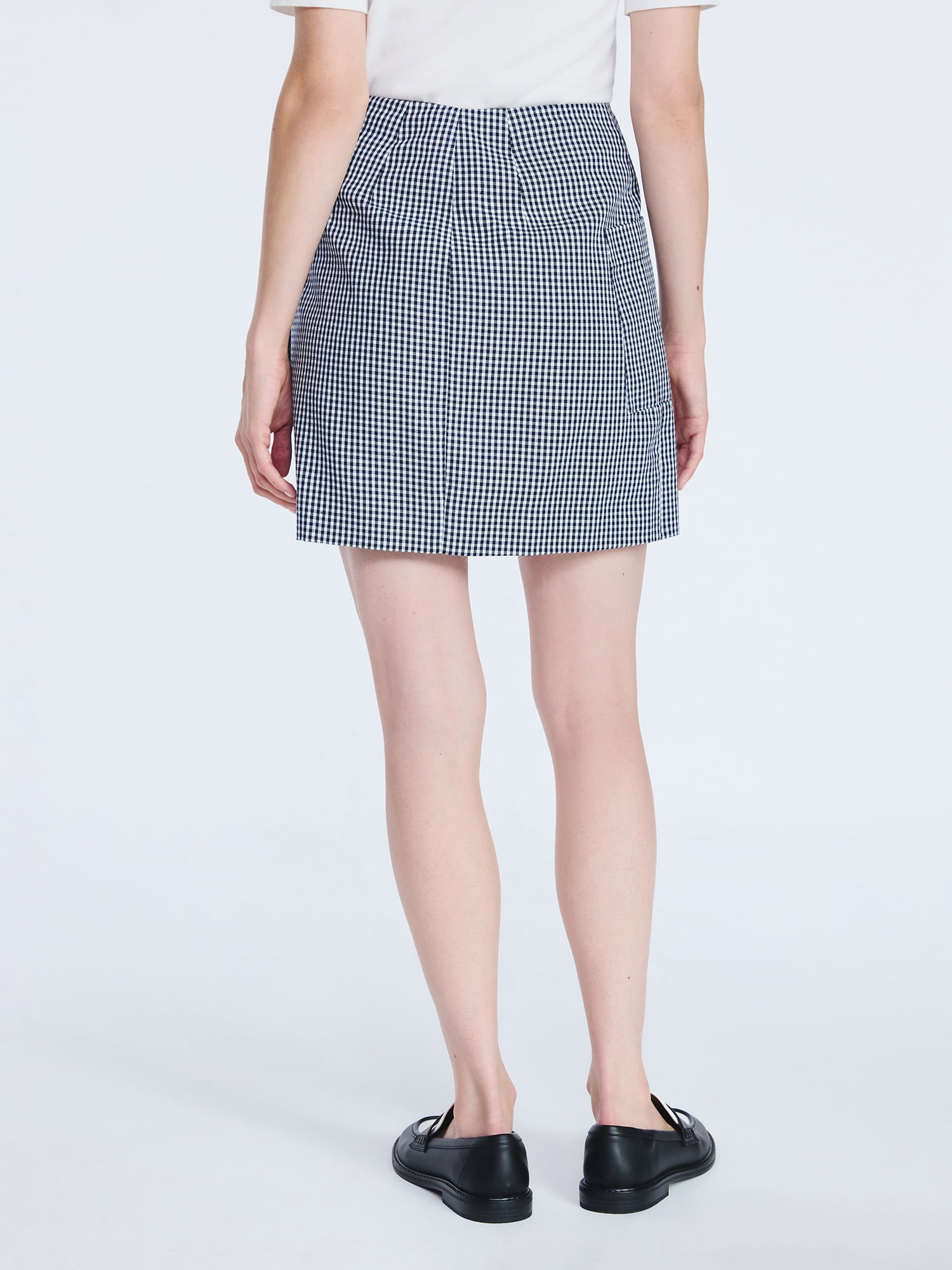 Free Assembly Women's Faux Wrap Mini Skirt, Sizes 0-20