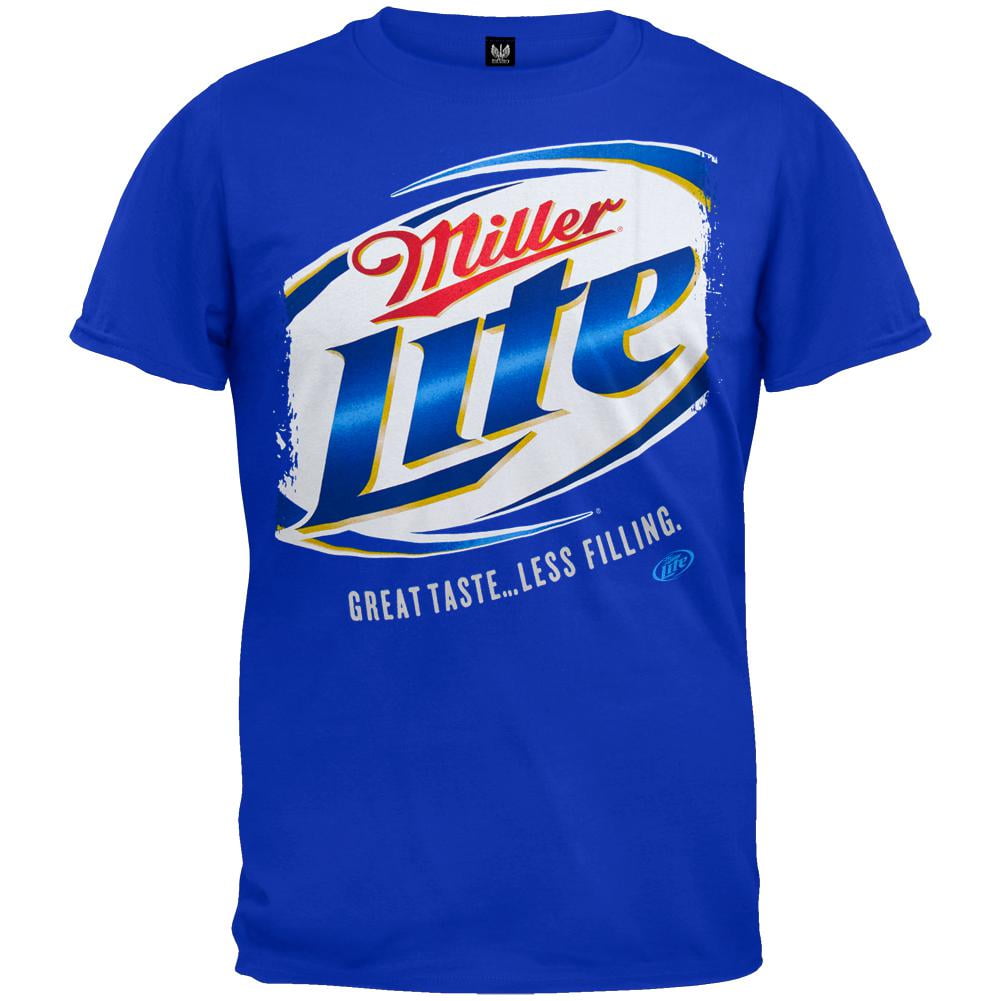 Miller Lite Oversized Can Art TShirt Medium