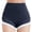 Navy, variant on Kcolen Athletic Biker Shorts for Women,Ladies Daily Casual Wear Breathable Stretch Biker Shorts Solid Color High Waist Shorts