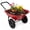 Red, variant on Costway 2 Tire Wheelbarrow Cart Heavy-duty Dolly Utility Cart Black