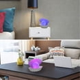 thumbnail image 2 of Lámparas de perlas de concha de estado de ánimo cambiantes de 8 colores RGB con temática de playa, luces nocturnas portátiles de concha LED junto a la cama para bar, decoración familiar, 2 of 5