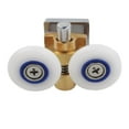 thumbnail image 3 of 2x Double Shower Door Top + Bottom Wheels Rollers Runners Wheels Set 26mm, 3 of 6