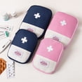 thumbnail image 2 of Portable Medicine Bag Cute First Aid Kit Medical Emergency Kits Organizer Outdoor Household Medicine Pill Storage Bag Travel, 2 of 4