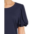 thumbnail image 6 of Time and Tru Women's Bubble Sleeve Top, 6 of 7