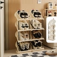 thumbnail image 1 of Clearance!Multifunctional Shoe Rack for Home-5-Tier Space Saving Shoe Organizer,Sturdy Shoe Storage Shelf for Living Room,Dormitory & Doorway,Simple Design Cabinet with Seam Storage, 1 of 8