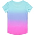thumbnail image 3 of JoJo Siwa Girls' Tie Dye Short Sleeve T-Shirt and Leggings Set, 3 of 7