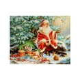 thumbnail image 1 of 5D Papá Noel Diamante de imitación punto de cruz DIY Navidad cristal diamante arte costura hogar Oficina bordado pintura Sweethay JR0619-04, 1 of 6