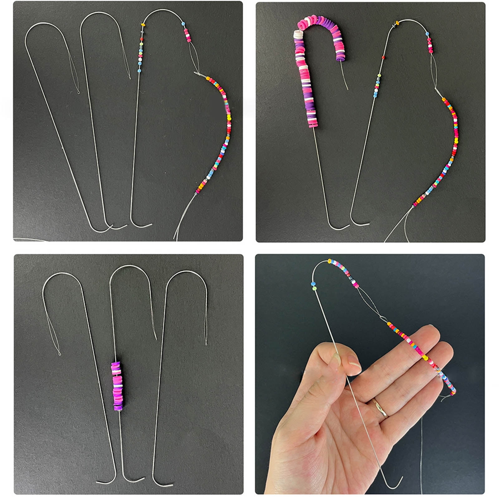 Bead Loader Bead Piercer Manual Rotation Rice Bead Beader Quick Beading Beading Artifact for Beading Crafts