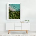 thumbnail image 2 of Aerial Paradise - Las Terrenas Travel Photography - Las Terrenas Samaná Province Dominican Republic Photography Tropical Beach Palm Tree Coast Ocean Nature White Framed Wall Art Print 6 x 8 inches, 2 of 3