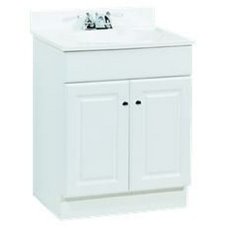 UPC 094803039558 product image for Rsi Home Products 101747 24 X 18 White 2 Door Vanity With Top | upcitemdb.com
