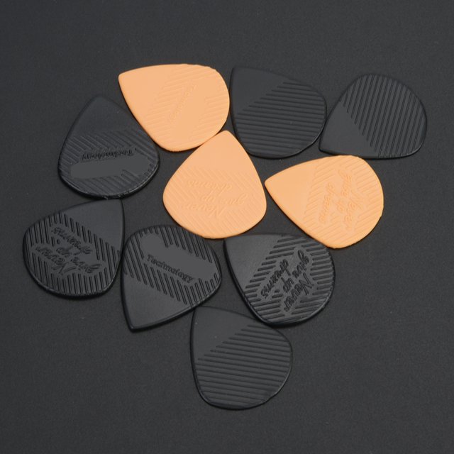 Celecciones de Guitarra de Plástico de 10pcs, Pick de Guitarra Plectrum, 0.96 mm para universal para varios Barridos de guitarra popular