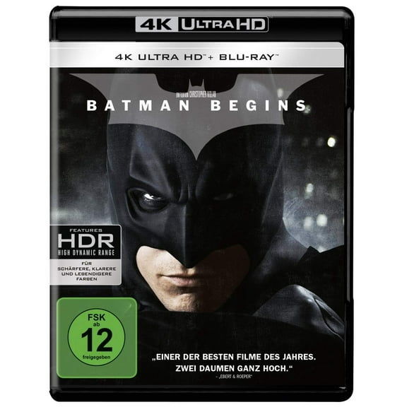 Batman Begins (4K Ultra-HD   2D-Blu-ray) (2-Disc Version) (4K Ultra HD)