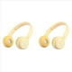thumbnail image 1 of 2X Diadema Auriculares Bluetooth Y08 Auriculares Inalámbricos Bluetooth Auriculares Portátiles Plegables para Niños Amarillo, 1 of 3