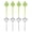 Mix Color 8pcs, variant on Selrti Self Watering Bulb Cactus Design Planter Insert Automatic Watering Device Plant Watering Globes for Houseplants Vacation Watering