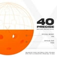 thumbnail image 3 of Franklin Sports X-40 Outdoor Pickleballs - Official Size - Lava - 100 Pack, 3 of 14