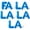 Blue, variant on Letter Balloons - FA LA LA LA LA 16" Inch Alphabet Letters Foil Mylar Balloon Christmas Party Banner (Silver)