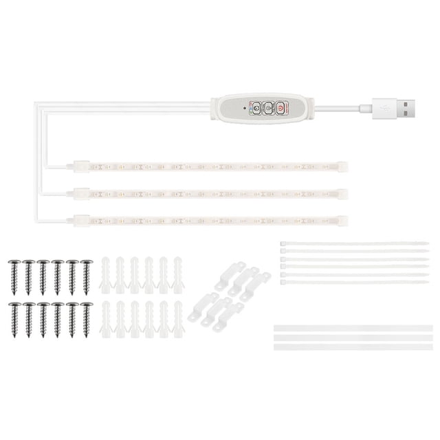 LED Growth Light Strips for Indoor Plants Pink-purple LEDs Grow