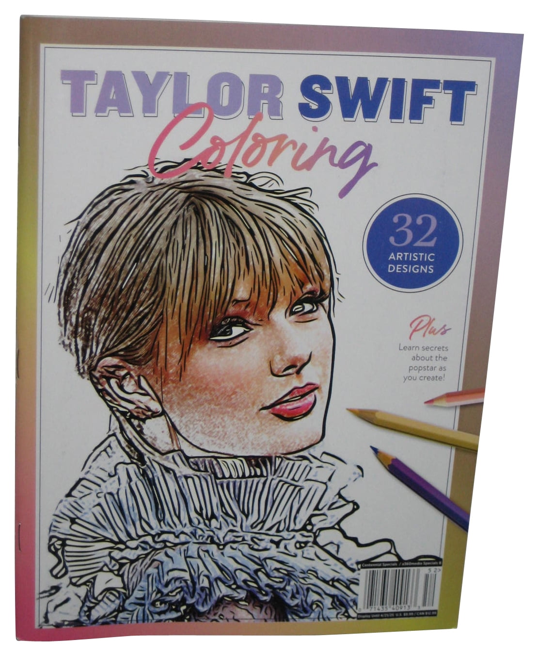 Taylor Swift The Eras Tour Book, Hardcover, 256 Pages, 500+
