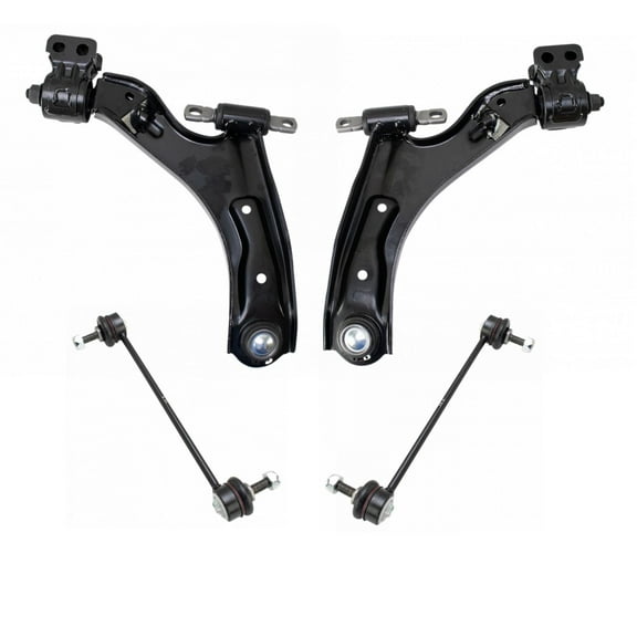 TRQ 4pc Suspension Kit Control Arms Ball Joints Sway Bar Links for Chevy Spark PSA32163