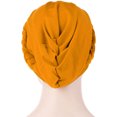 thumbnail image 4 of Bangcool Turban Couvre-Chef Torsadé Bonnet de Coton Couvre-Chef Couverture de Cheveux Wrap Sleep Hat, 4 of 8