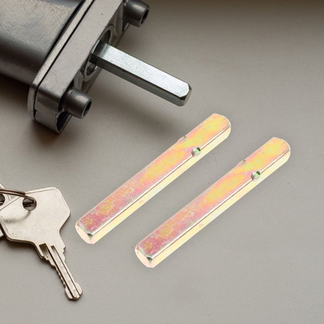 OUNONA 2Ud Repuesto Eje De Manija Para Puerta Estilo En Color Dorado De Hierro Firme
