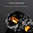 thumbnail image 3 of MixMart Fishing Reel High Hardness Adjustable Metal Spinning Reel High Speed Baitcaster with 13+1 Ball Bearings for Outdoor, 3 of 6