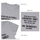 thumbnail image 4 of Mujeres alfabeto camisa mis niños me acusan de tener un niño favorito carta impresión mujeres cuello redondo manga corta Camiseta top, 4 of 5