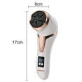 thumbnail image 3 of SHELLTON Electric Callus Skin Remover Massager Smoother Foot Heel Cuticle Pedicure Foot Scrubber Grinder Suitable For Dry and Cracked Skin, 3 of 8