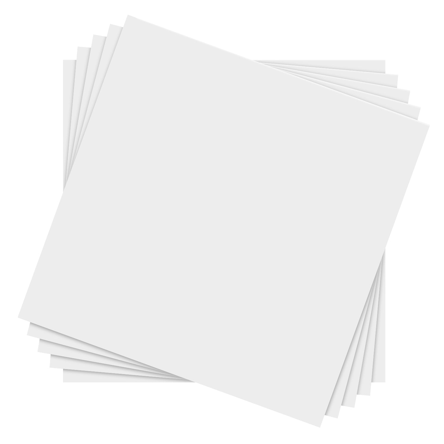 White Cardboard Sheet 8 1/2 X 11 - .022 Thick | Quantity: 480 by Paper  Mart
