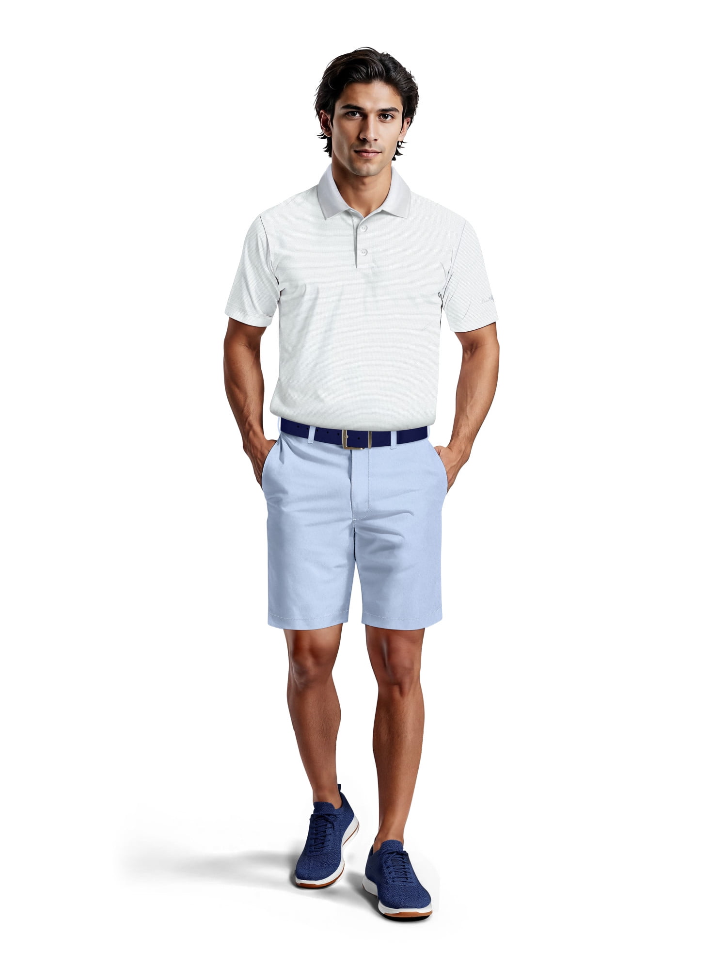 Ben Hogan Men's & Big Men's Stretch Golf Shorts with Active Waistband, 7" & 9" Inseams, Sizes 30-50