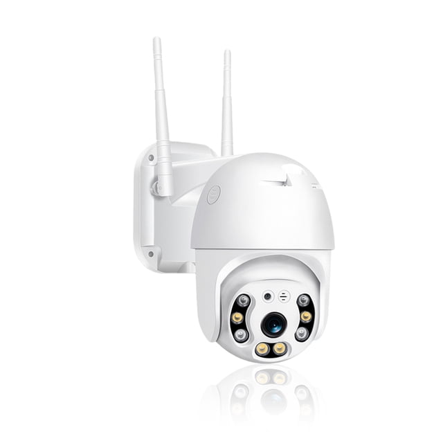 Cámara de seguridad Indoor WiFi Infrarrojo Vista nocturna 2304x1296p Videocámara con micrófono 10 / 100m RJ45 12V AP Video Audio Cam 3MP US Plug Speravity AF000241-06B