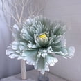 thumbnail image 1 of Grande Pivoine Simulée Fleur de Mariage Fausse Fleur Accessoires en Lin, 1 of 6