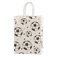 thumbnail image 1 of Flour Storage Bag Soccer Bags Paper Packaging with Handles Perfect for Sports Events and Celebrations Food Storage Bag Kitchen Organizer Bag Reusable Storage Pouch Pantry Bag, 1 of 5