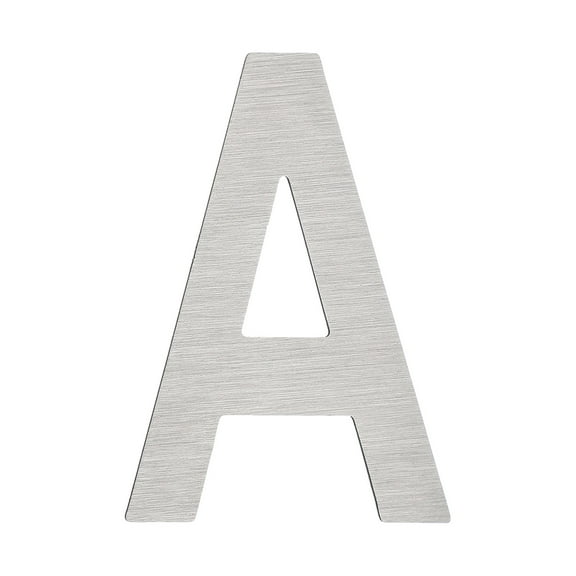 Letter A Self Adhesive House Address Numbers for Outside 3.54x2.72 inch